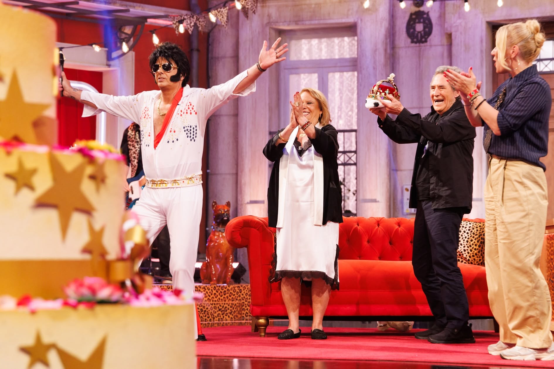 Elvis through the years tribute was contracted by Spanish TV Company